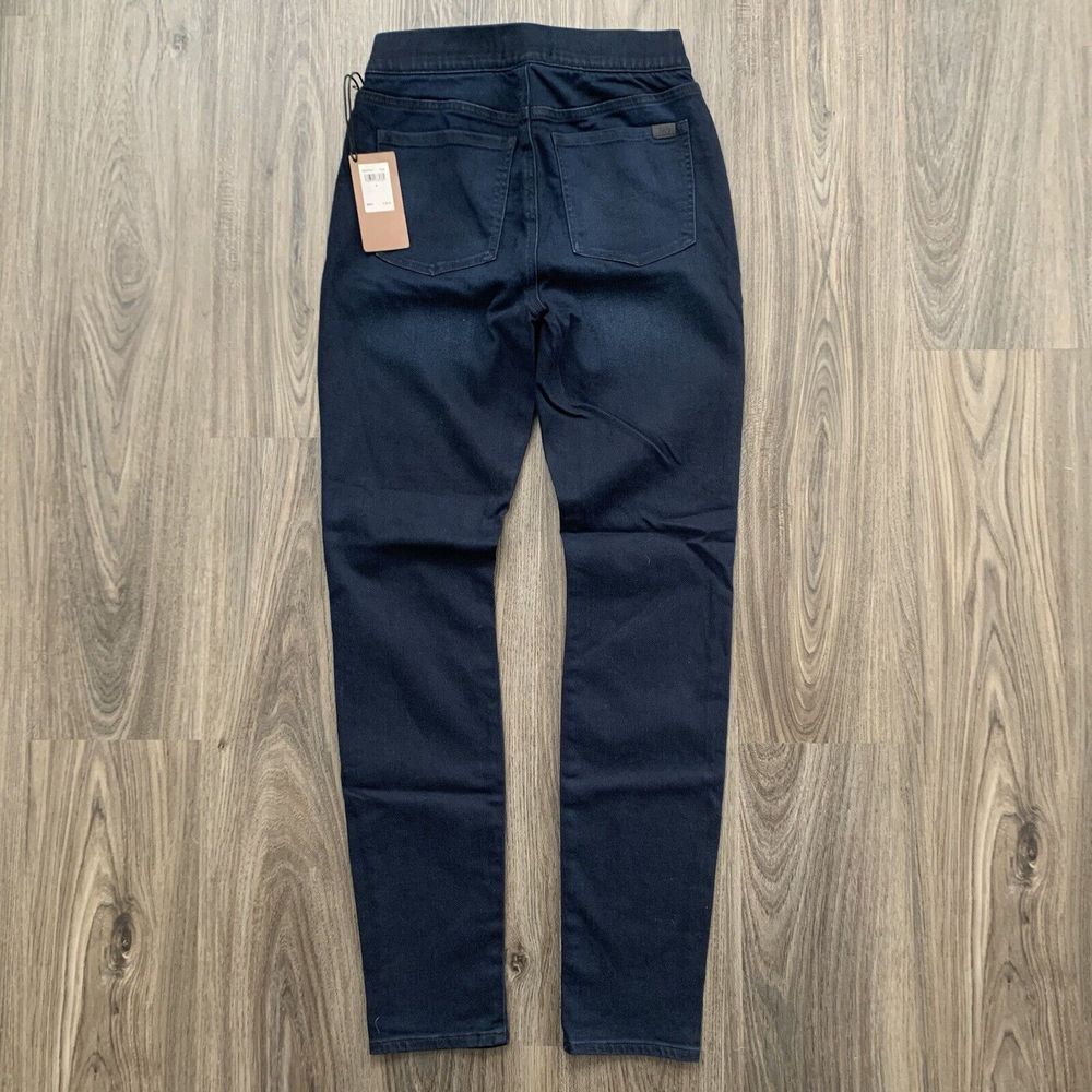 Jen7 by 7 for All‎ Mankind Comfort Skinny Jeans Size 4 Dark Wash MSRP $99 - Picture 5 of 9